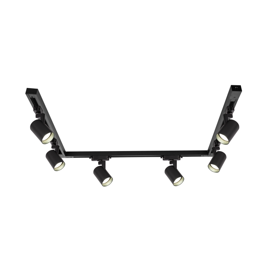 Brilagi - Faretto orientabile per sistema a binario HUSKY 6xGU10/10W/230V, nero