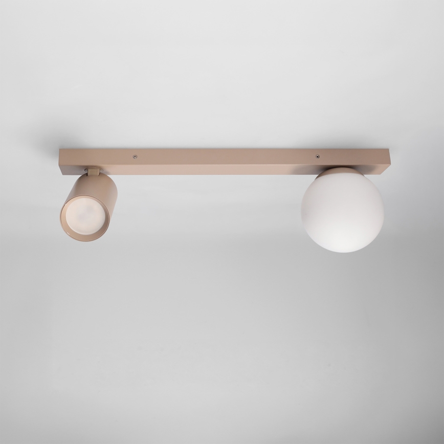 Brilagi - Faretto orientabile SELE BALL 1xGU10/30W/230V + 1xG9/10W beige