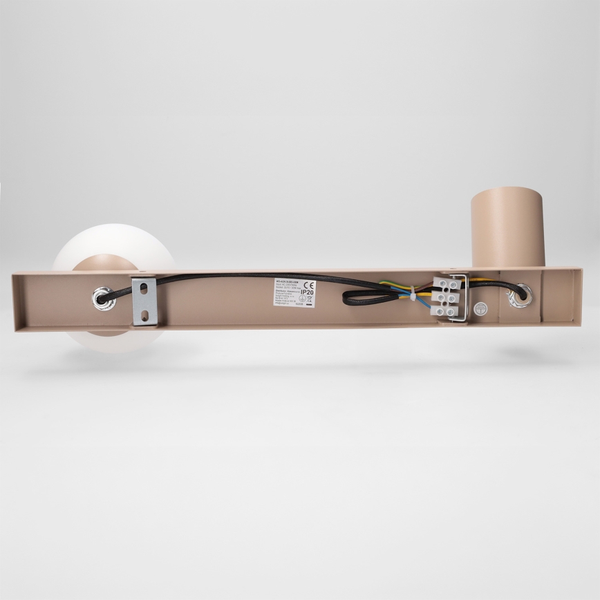 Brilagi - Faretto orientabile SELE BALL 1xGU10/30W/230V + 1xG9/10W beige