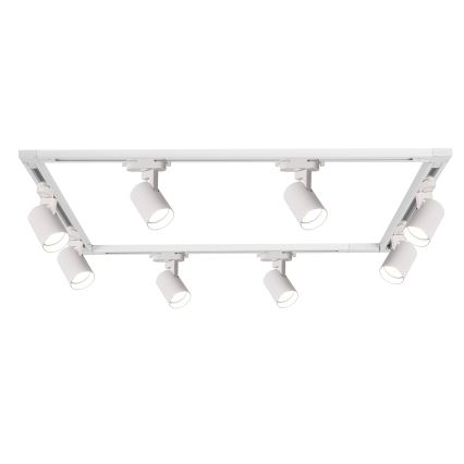 Brilagi - Faretto per binario HUSKY 8xGU10/10W/230V bianco