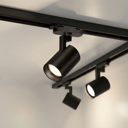 Brilagi - Faretto per sistema a binario HUSKY 4xGU10/10W/230V nero