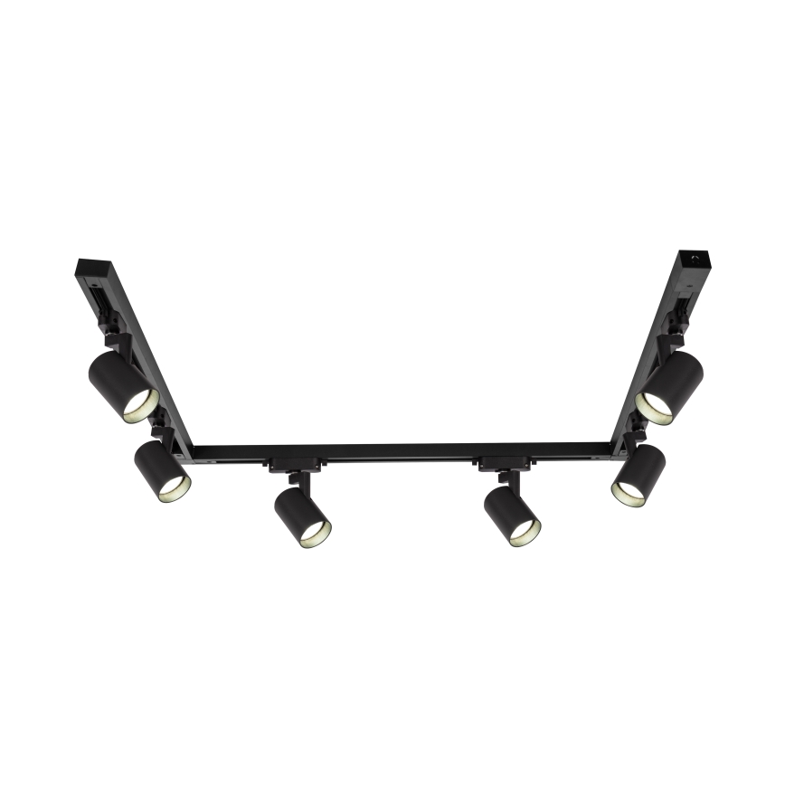 Brilagi - Faretto per sistema a binario HUSKY 6xGU10/10W/230V nero