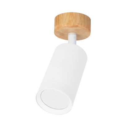 Brilagi - Faretto SELE 1xGU10/30W/230V bianco/effetto rovere