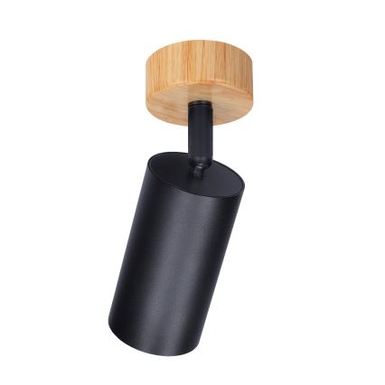 Brilagi - Faretto SELE 1xGU10/30W/230V nero/finitura rovere