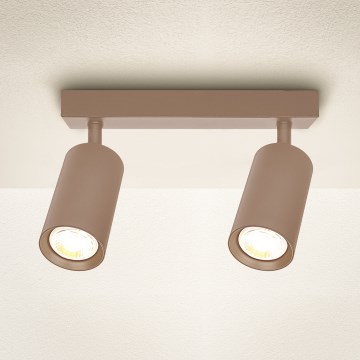 Brilagi - Faretto SELE 2xGU10/30W/230V beige