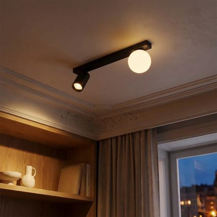 Brilagi - Faretto SELE BALL 1xGU10/30W/230V + 1xG9/10W nero