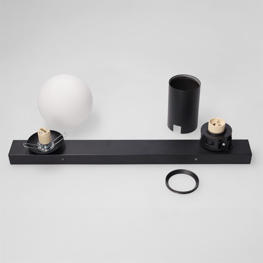 Brilagi - Faretto SELE BALL 1xGU10/30W/230V + 1xG9/10W nero