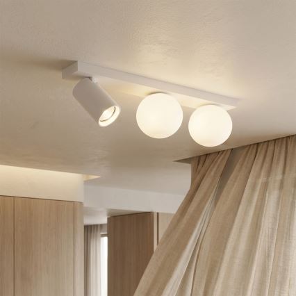 Brilagi - Faretto SELE BALL 1xGU10/30W/230V + 2xG9/10W bianco