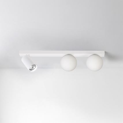 Brilagi - Faretto SELE BALL 1xGU10/30W/230V + 2xG9/10W bianco