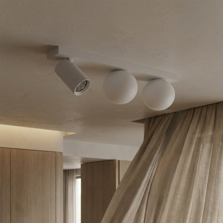 Brilagi - Faretto SELE BALL 1xGU10/30W/230V + 2xG9/10W bianco