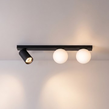 Brilagi - Faretto SELE BALL 1xGU10/30W/230V + 2xG9/10W nero