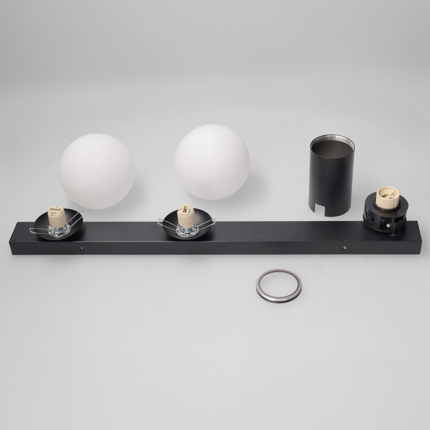 Brilagi - Faretto SELE BALL 1xGU10/30W/230V + 2xG9/10W nero