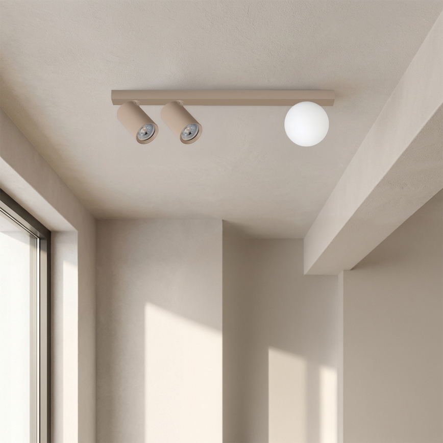 Brilagi - Faretto SELE BALL 2xGU10/30W/230V + 1xG9/10W beige