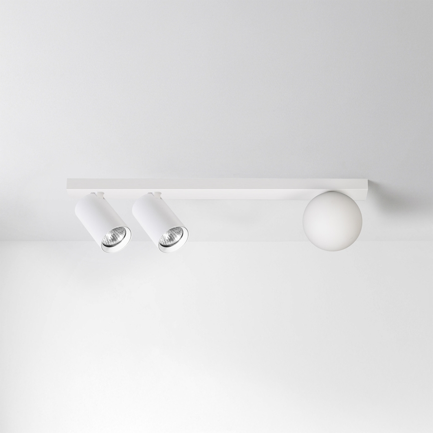 Brilagi - Faretto SELE BALL 2xGU10/30W/230V + 1xG9/10W bianco