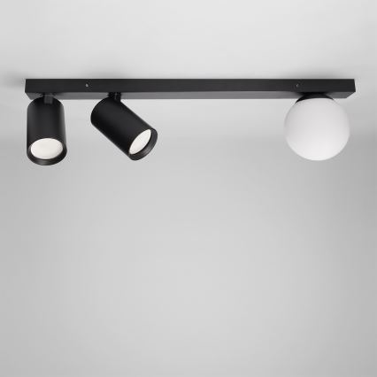Brilagi - Faretto SELE BALL 2xGU10/30W/230V + 1xG9/10W nero