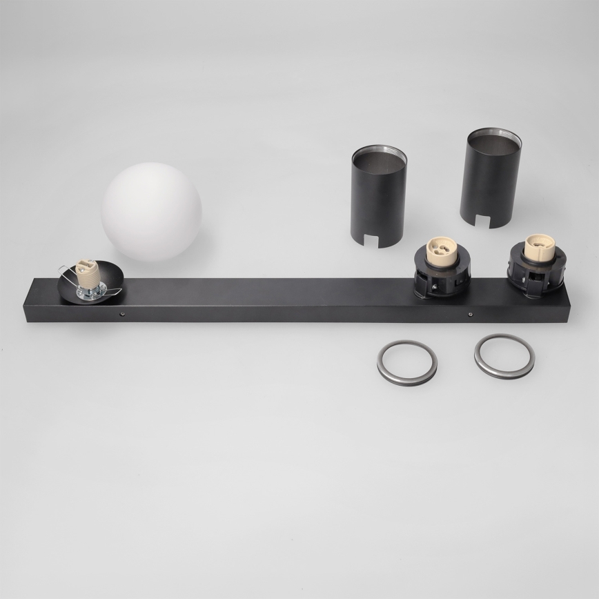 Brilagi - Faretto SELE BALL 2xGU10/30W/230V + 1xG9/10W nero