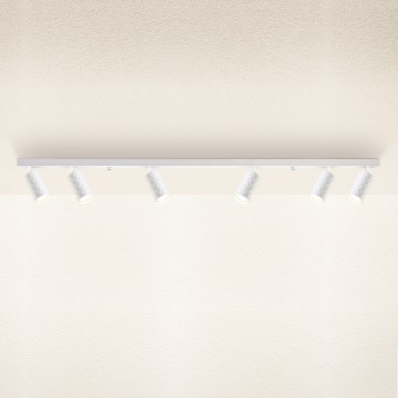 Brilagi - Faretto SELE DIAMANT 6xGU10/30W/230V bianco