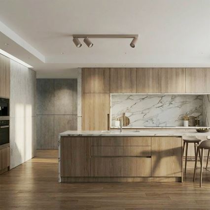 Brilagi - Faretto SELE LONG 3xGU10/30W/230V beige