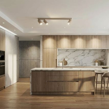 Brilagi - Faretto SELE LONG 3xGU10/30W/230V beige