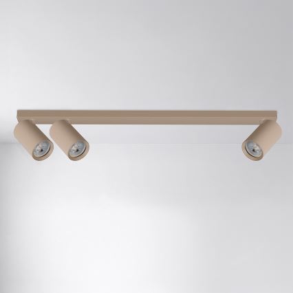 Brilagi - Faretto SELE LONG 3xGU10/30W/230V beige