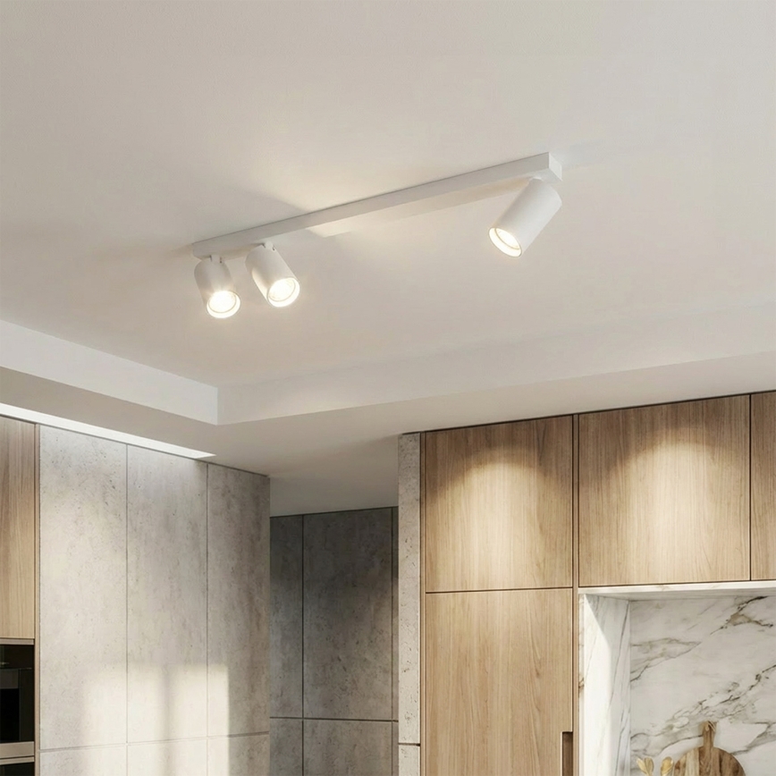Brilagi - Faretto SELE LONG 3xGU10/30W/230V bianco