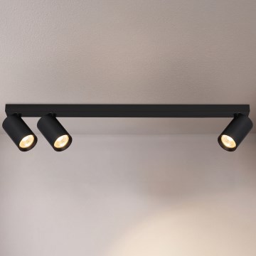 Brilagi - Faretto SELE LONG 3xGU10/30W/230V nero