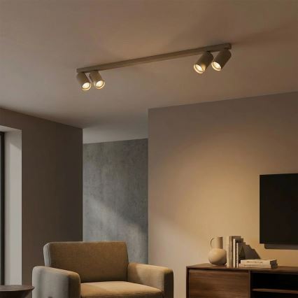 Brilagi - Faretto SELE LONG 4xGU10/30W/230V beige