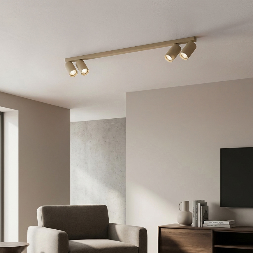Brilagi - Faretto SELE LONG 4xGU10/30W/230V beige