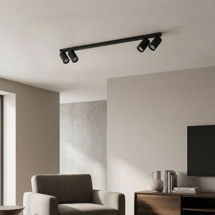 Brilagi - Faretto SELE LONG 4xGU10/30W/230V nero