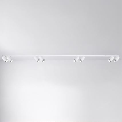 Brilagi - Faretto SELE LONG 8xGU10/30W/230V bianco