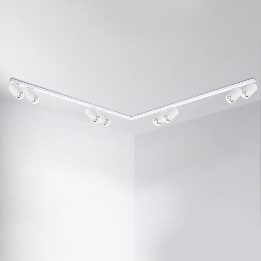 Brilagi - Faretto SELE LONG 8xGU10/30W/230V bianco