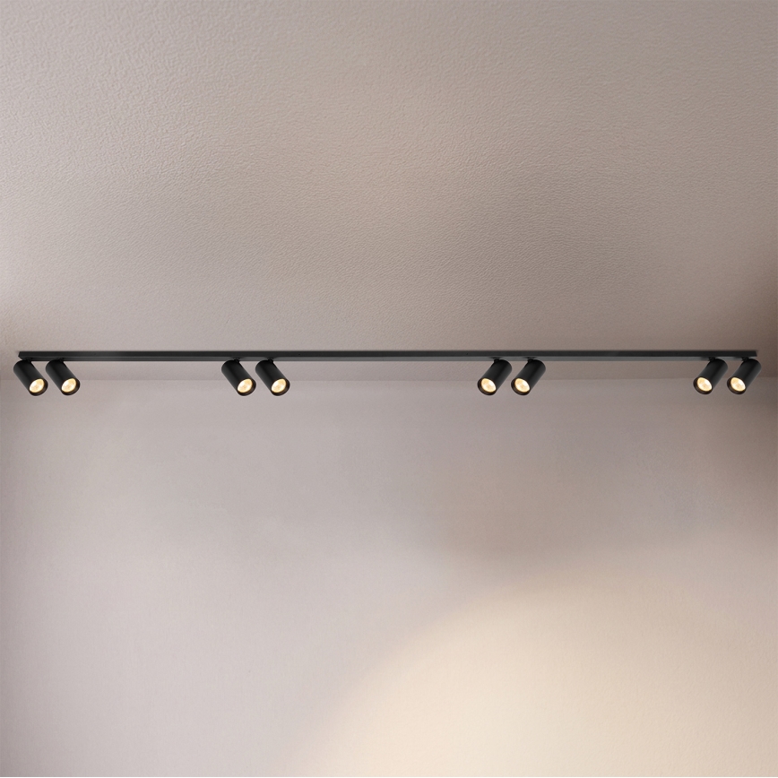 Brilagi - Faretto SELE LONG 8xGU10/30W/230V nero