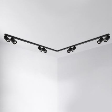 Brilagi - Faretto SELE LONG 8xGU10/30W/230V nero