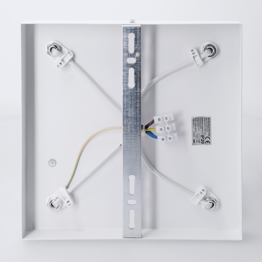 Brilagi - Faretto SELE SQUARE 4xGU10/30W/230V bianco