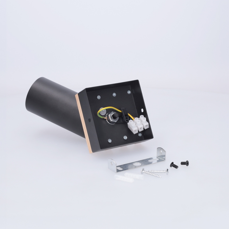 Brilagi - Faretto SELE WOOD ACOUSTIC 1xGU10/30W/230V nero/legno