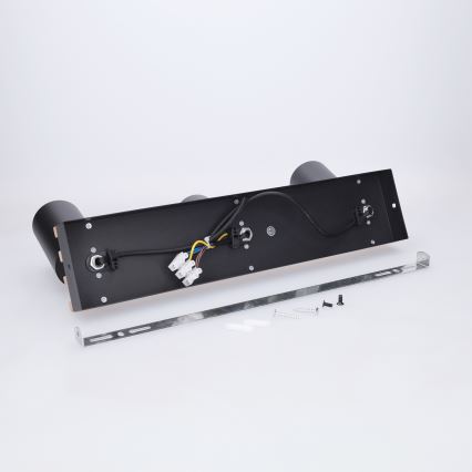 Brilagi - Faretto SELE WOOD ACOUSTIC 3xGU10/30W/230V nero/legno