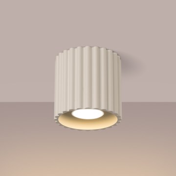 Brilagi - Faretto SFERA 1xGU10/10W/230V Ø 10 cm crema