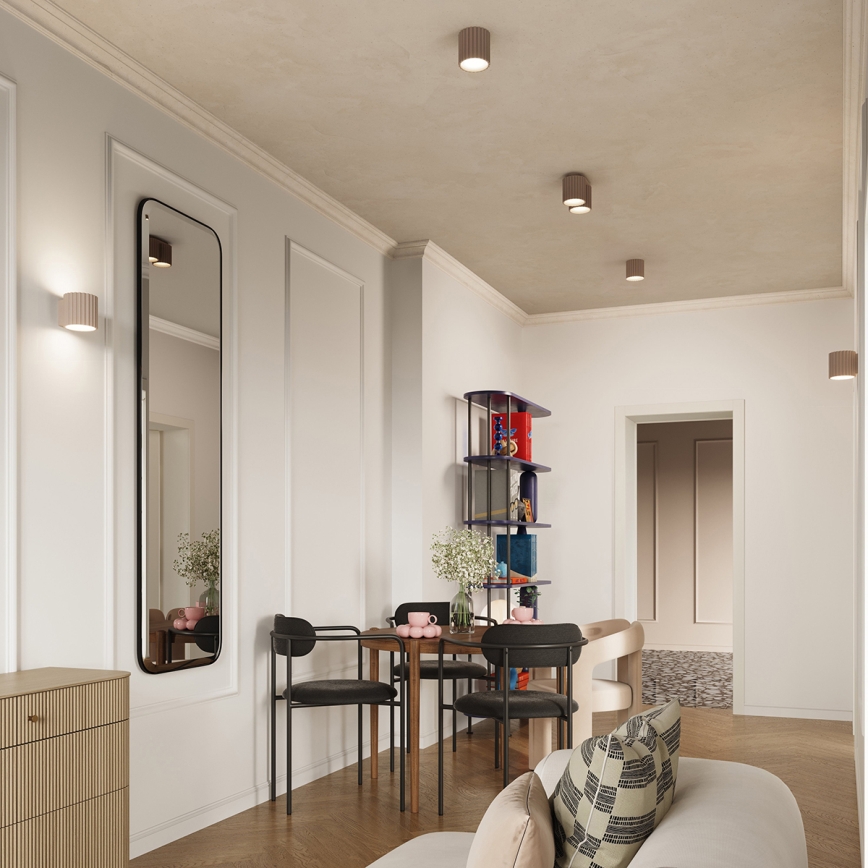 Brilagi - Faretto SFERA 1xGU10/10W/230V Ø 10 cm taupe