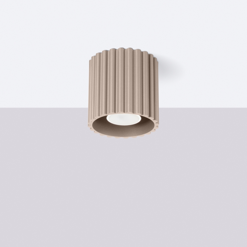 Brilagi - Faretto SFERA 1xGU10/10W/230V Ø 10 cm taupe