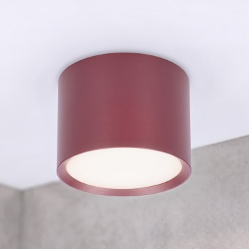 BRILAGI - Faretto SMOOTH 1xGX53/15W/230V 60x82 mm bordeaux