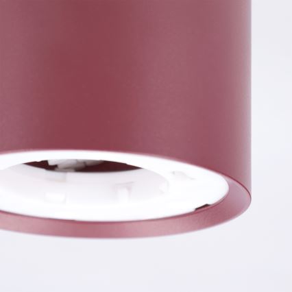 BRILAGI - Faretto SMOOTH 1xGX53/15W/230V 60x82 mm bordeaux