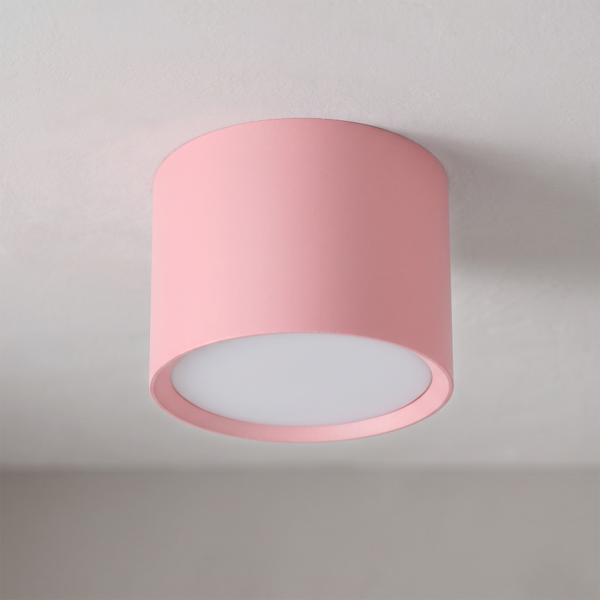 BRILAGI - Faretto SMOOTH 1xGX53/15W/230V 60x82 mm rosa