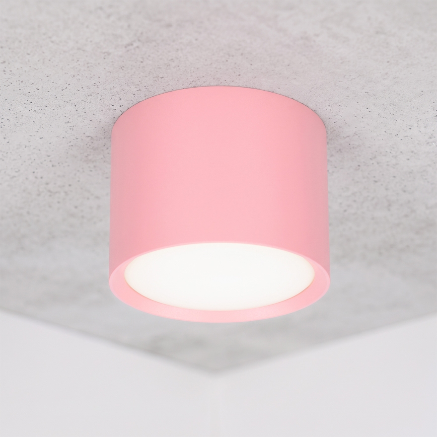 BRILAGI - Faretto SMOOTH 1xGX53/15W/230V 60x82 mm rosa