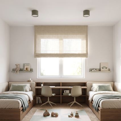 BRILAGI - Faretto SMOOTH 1xGX53/15W/230V 60x82 mm verde scuro