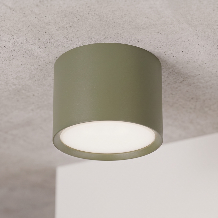 BRILAGI - Faretto SMOOTH 1xGX53/15W/230V 60x82 mm verde scuro