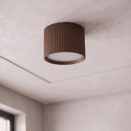 BRILAGI - Faretto STRIPY 1xGX53/15W/230V 60x82 mm marrone