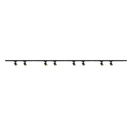 Brilagi - Faretto su binario HUSKY 8xGU10/10W/230V nero