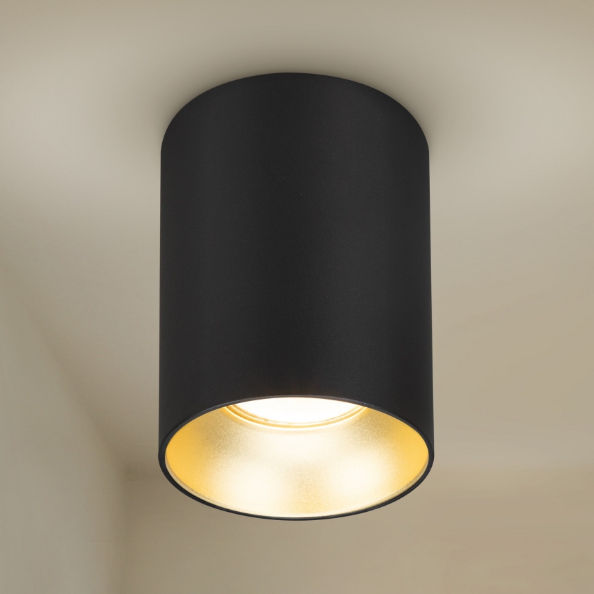 Brilagi - Faretto TRINE 1xGU10/30W/230V nero/oro