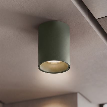 BRILAGI - Faretto TRINE 1xGU10/30W/230V verde scuro
