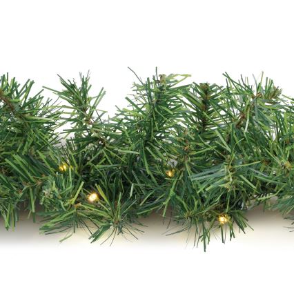 Brilagi - Ghirlanda natalizia LED per esterni, alimentazione 3xAA, 300 cm, IP44